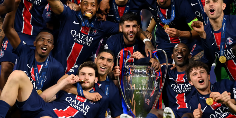 Ligue 1 clubs and Champions League history