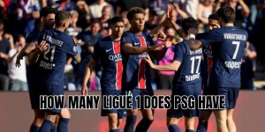 how many ligue 1 does psg have